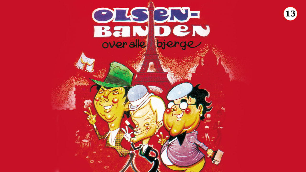 Olsen-Banden - Over Alle Bjerge background
