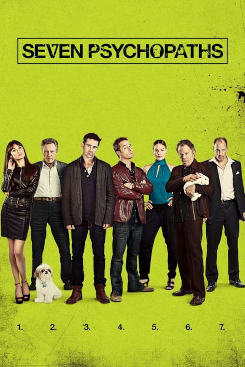 Seven Psychopaths poster